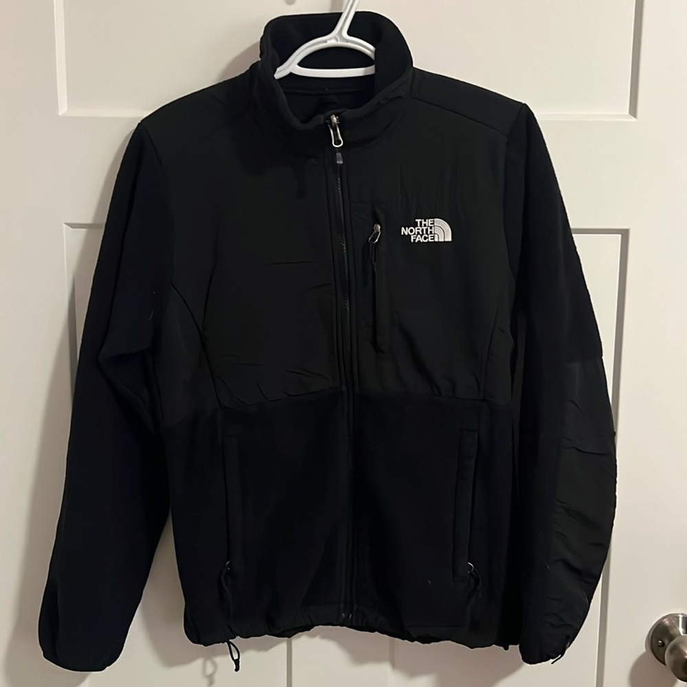 Black North Face Denali Fleece Zip Up Sweater Jacket
